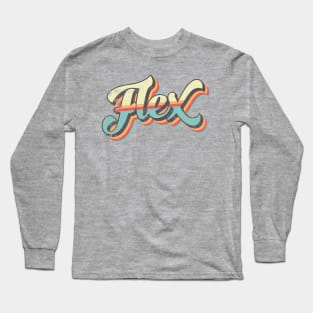 Flex 70's Retro Long Sleeve T-Shirt